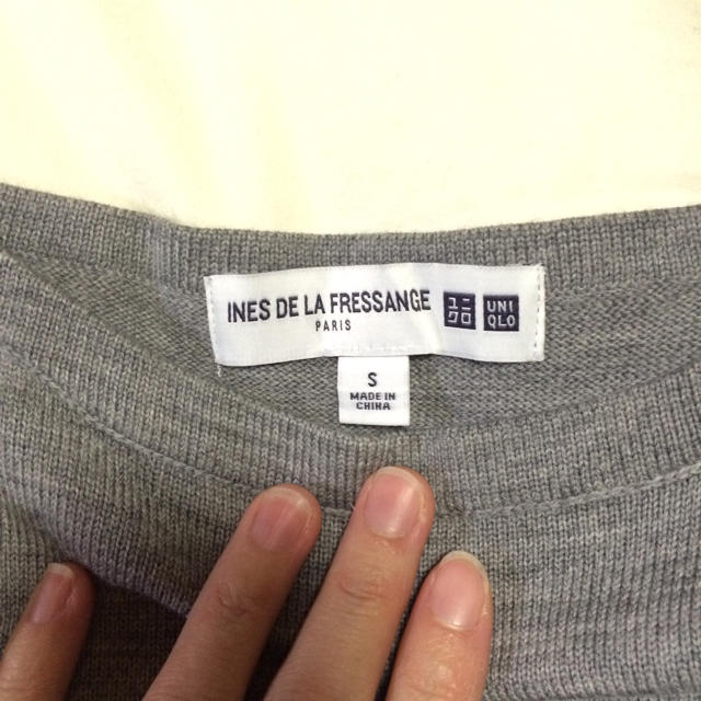 UNIQLO(ユニクロ)のイネスコラボ ボーダーニット レディースのトップス(ニット/セーター)の商品写真