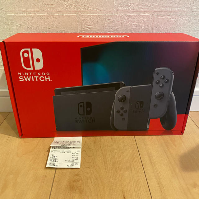 【新品未開封】ニンテンドースイッチ本体 グレー Nintendo Switch