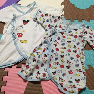 ディズニー(Disney)のゆち様専用♡新生児用！ミッキーコンビ肌着(肌着/下着)