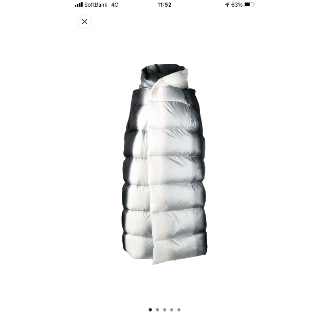 Rick Owens(リックオウエンス)のRick Owens ダウンベスト　定番 メンズのジャケット/アウター(ダウンジャケット)の商品写真