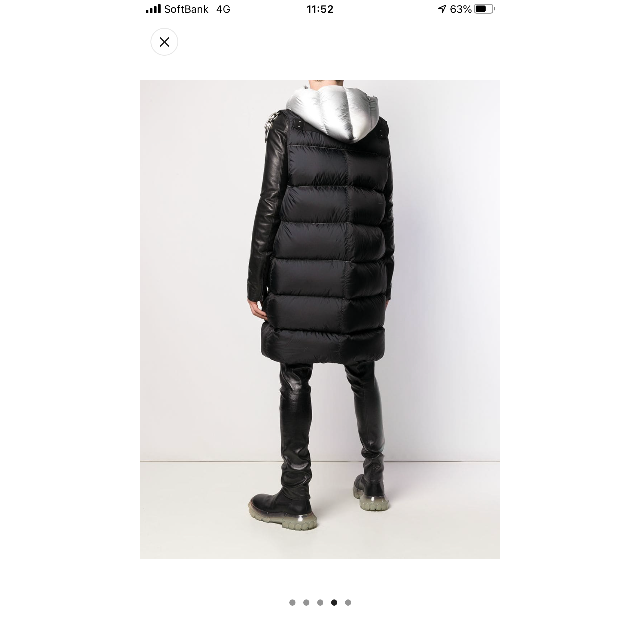 Rick Owens(リックオウエンス)のRick Owens ダウンベスト　定番 メンズのジャケット/アウター(ダウンジャケット)の商品写真