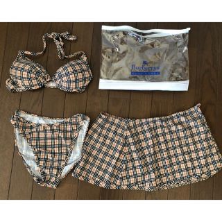 バーバリーブルーレーベル(BURBERRY BLUE LABEL)のバーバリー　水着　サイズM 未使用(水着)