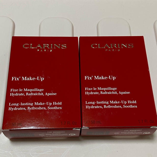 CLARINS(クラランス)のクラランス フィックスメイクアップ 2本セット コスメ/美容のベースメイク/化粧品(その他)の商品写真