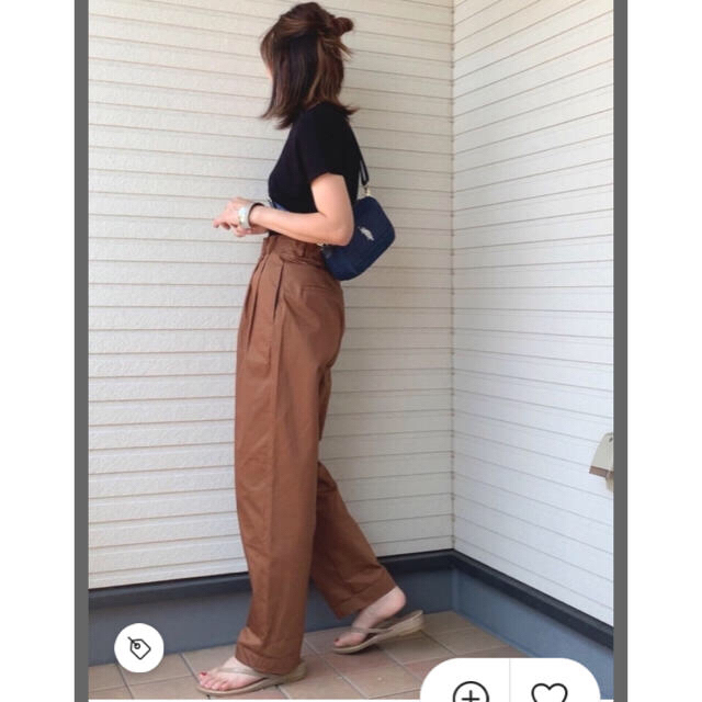 ZARA(ザラ)の【新品未使用】ZARA ハイウエスト パンツ レディースのパンツ(カジュアルパンツ)の商品写真