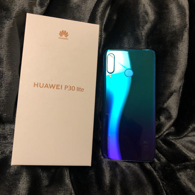 HUAWEI P30 lite 4GB/64GB ブルー SIMロック解除済スマートフォン/携帯電話