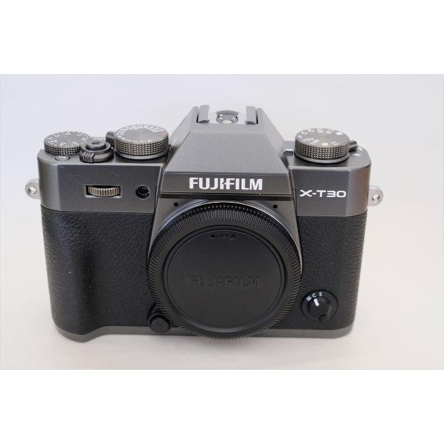 FUJIFILM X-T30 ボディチャコールシルバー 極美品 FUJIFILM X-T30 ボディチャコールシルバー 極美品
