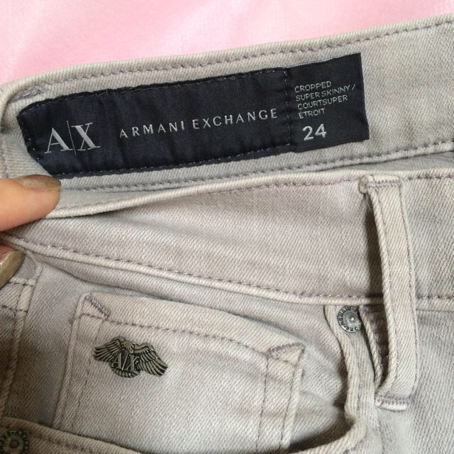 ARMANI EXCHANGE(アルマーニエクスチェンジ)のAX アルマーニエクスチェンジ スキニー レディースのパンツ(デニム/ジーンズ)の商品写真