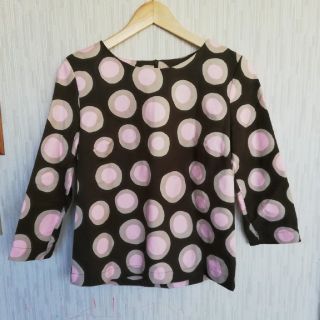 マリメッコ(marimekko)のマリメッコ　トップス(カットソー(長袖/七分))