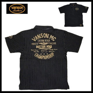 バンソン(VANSON)のVANSON バンソン NVPS-512 ストライプ ポロシャツ(ポロシャツ)