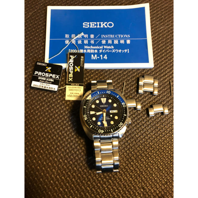 超美　SEIKO PROSPEX ダイバー　スキューバ　SBDY013