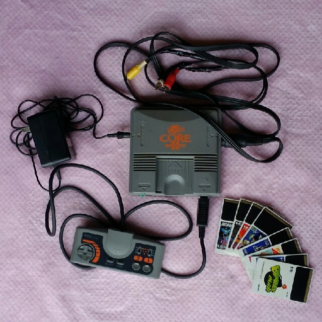 PC Engine CORE GRAFX 本体\u0026ソフト10枚セット