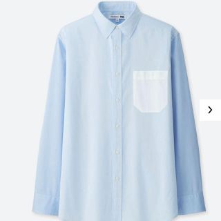 ユニクロ(UNIQLO)のユニクロ×JW ANDERSON 無地切り替えシャツ Mメンズ /アンダーソン(シャツ)