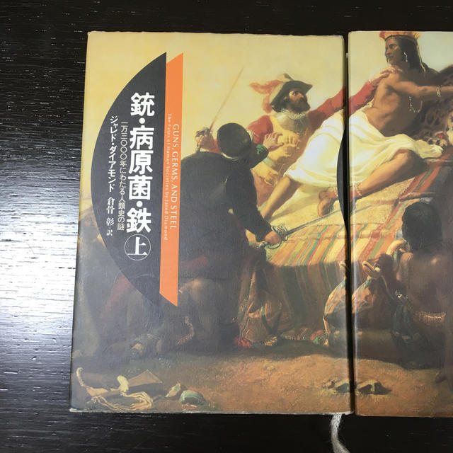 銃・病原菌・鉄 一万三〇〇〇年にわたる人類史の謎 上巻下巻セット エンタメ/ホビーの本(人文/社会)の商品写真