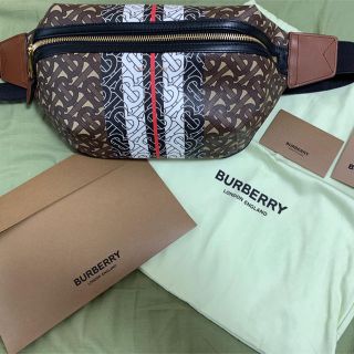 バーバリー(BURBERRY)のBURBERRYモノグラムウエストバッグ(ボディバッグ/ウエストポーチ)