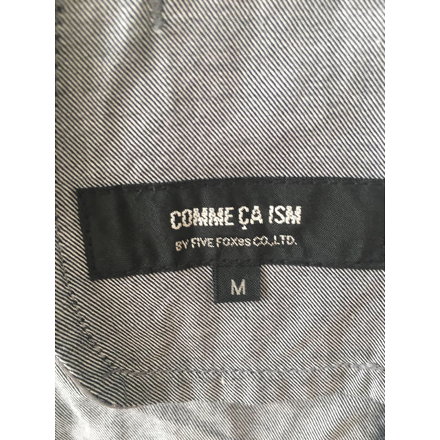COMME CA ISM(コムサイズム)の綿ジャケット！ライトグレー♡♡ レディースのジャケット/アウター(テーラードジャケット)の商品写真