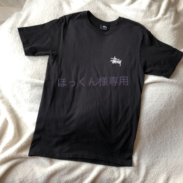 STUSSY(ステューシー)のStussy 黒t シャツ レディースのトップス(Tシャツ(半袖/袖なし))の商品写真