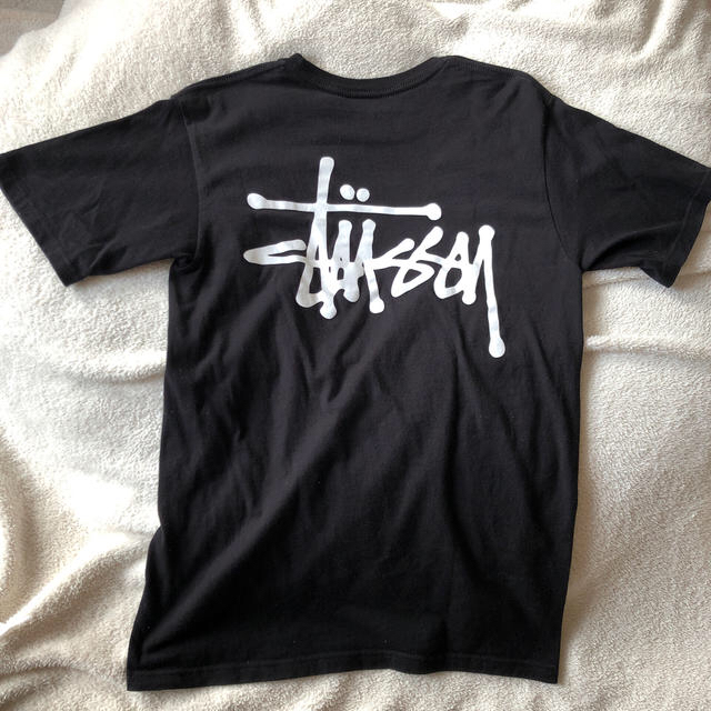 STUSSY(ステューシー)のStussy 黒t シャツ レディースのトップス(Tシャツ(半袖/袖なし))の商品写真