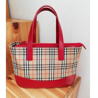 バーバリー(BURBERRY)の美品　バーバリー　ハンドバッグ(ハンドバッグ)