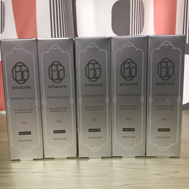 人気絶頂 ビハキュア BIHACURE 10箱セット フェイスクリーム