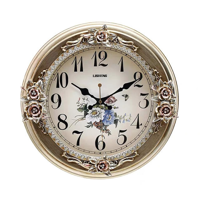 まもなく販売 北歐風 貴族風 クロック 壁掛け時計 かけ時計 | www