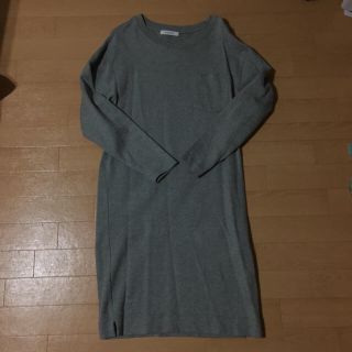 マウジー(moussy)のmoussy スウェットワンピース(ひざ丈ワンピース)