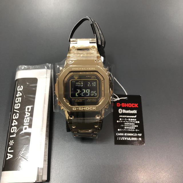 最大10%OFFクーポン CASIO - G-SHOCK G-SHOCK GMWーB5000GD-9JF 腕時計