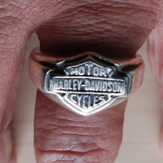 Harley Davidson(ハーレーダビッドソン)のHAREYｰDAVIDSON silverring メンズのアクセサリー(リング(指輪))の商品写真