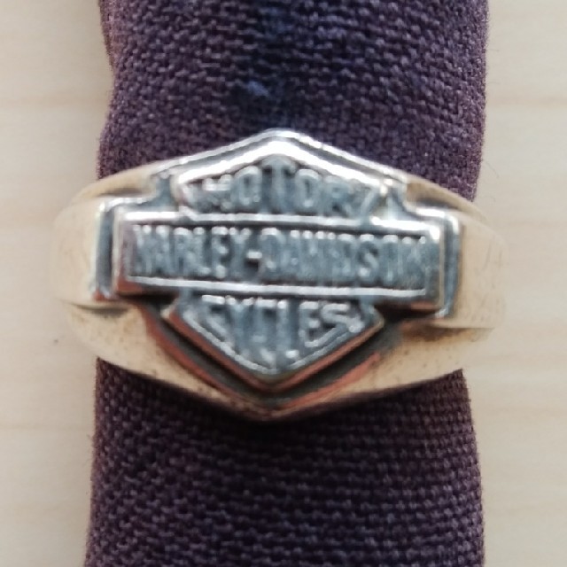 Harley Davidson(ハーレーダビッドソン)のHAREYｰDAVIDSON silverring メンズのアクセサリー(リング(指輪))の商品写真
