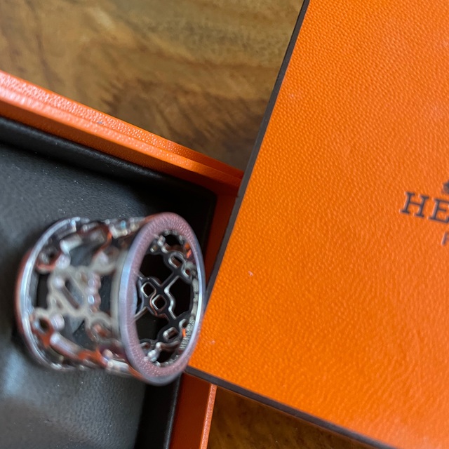 Hermes(エルメス)のエルメス シルバーリング レディースのアクセサリー(リング(指輪))の商品写真