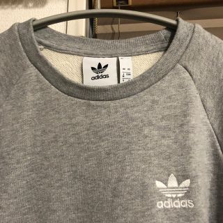 アディダス(adidas)のadidas originals＊美品＊グレースウェット長袖＊ワンポイント刺繍(スウェット)