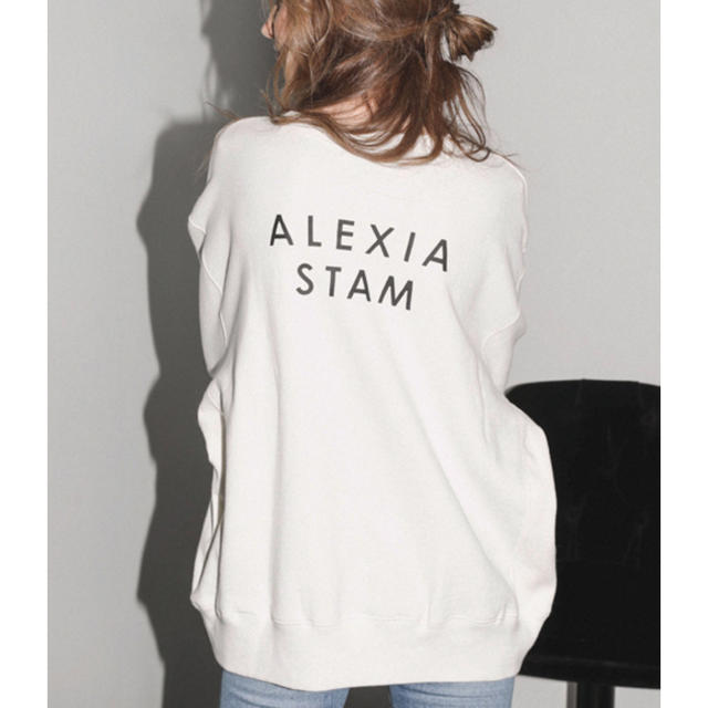 ALEXIA STAM(アリシアスタン)のkao✩様専用Back Separated Logo Sweatshirt レディースのトップス(トレーナー/スウェット)の商品写真