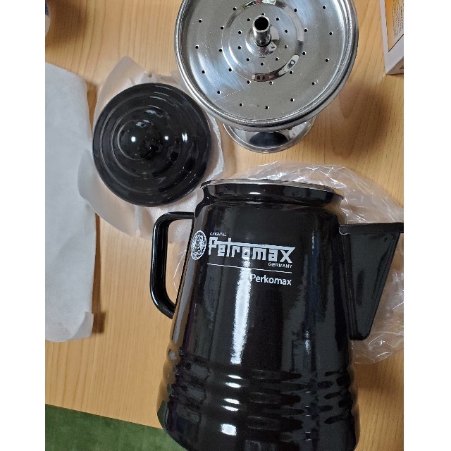 Petromax(ペトロマックス)の《haco様専用》ペトロマックス　ニューパーコマックス黒 スポーツ/アウトドアのアウトドア(調理器具)の商品写真