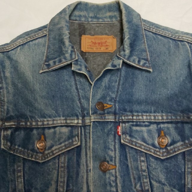 Levi's裏ブランケットold Gジャン39sのLevi