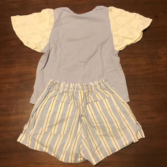 Branshes(ブランシェス)のブランシェスTシャツ&ショーパンセットアップ キッズ/ベビー/マタニティのキッズ服女の子用(90cm~)(その他)の商品写真