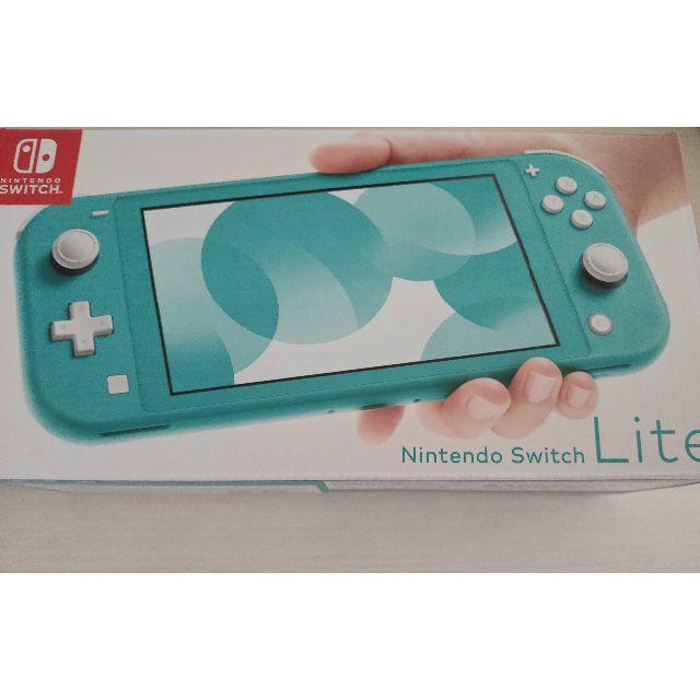 エンタメ/ホビーNintendo Switch Lite ニンテンドースイッチライト、ターコイズ