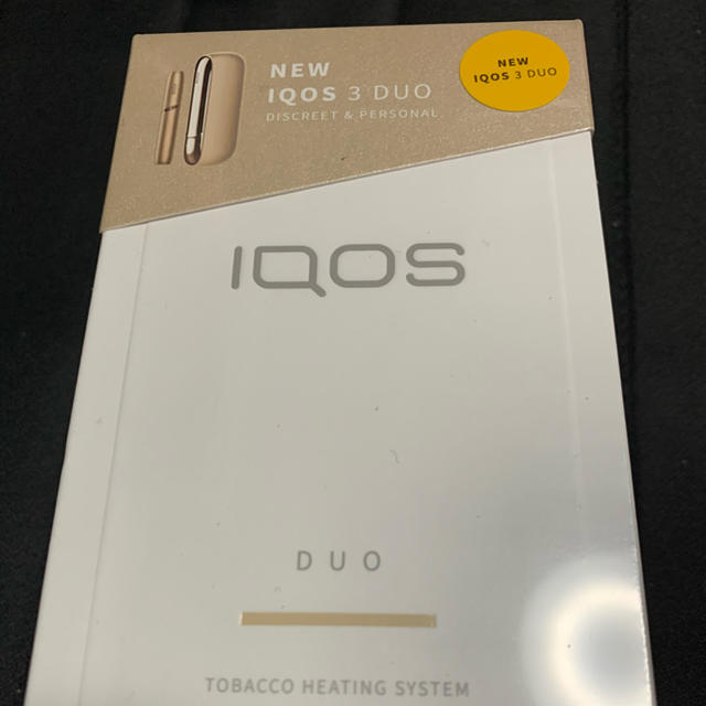 IQOS(アイコス)のiQOS 3 duo ゴールド メンズのファッション小物(タバコグッズ)の商品写真