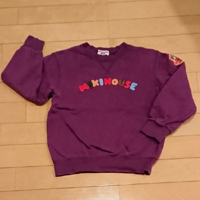 mikihouse(ミキハウス)のMIKI HOUSE トレーナー キッズ/ベビー/マタニティのキッズ服女の子用(90cm~)(Tシャツ/カットソー)の商品写真