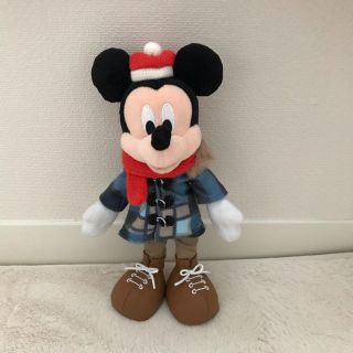 ディズニー(Disney)のポージープラッシー　ミッキー　ぬいぐるみ(キャラクターグッズ)