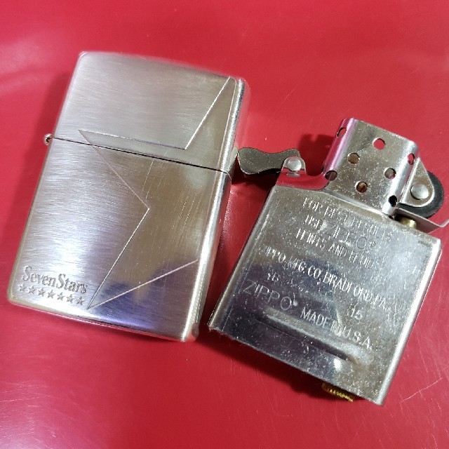 ZIPPO(ジッポー)の厳選中古❤14D'Zippo❤JT限定セブンスター♥送料無料 メンズのファッション小物(タバコグッズ)の商品写真