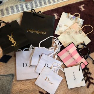 クリスチャンディオール(Christian Dior)のYSL Dior CHANEL PAUL&JOE VC ショップ袋(ショップ袋)