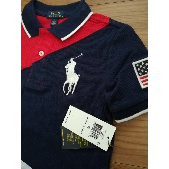 POLO RALPH LAUREN(ポロラルフローレン)の新品★ラルフローレンPOLORALPHLAUREN　ポロシャツ　5T120cm キッズ/ベビー/マタニティのキッズ服男の子用(90cm~)(Tシャツ/カットソー)の商品写真