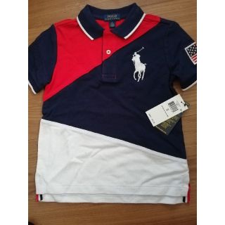 ポロラルフローレン(POLO RALPH LAUREN)の新品★ラルフローレンPOLORALPHLAUREN　ポロシャツ　5T120cm(Tシャツ/カットソー)