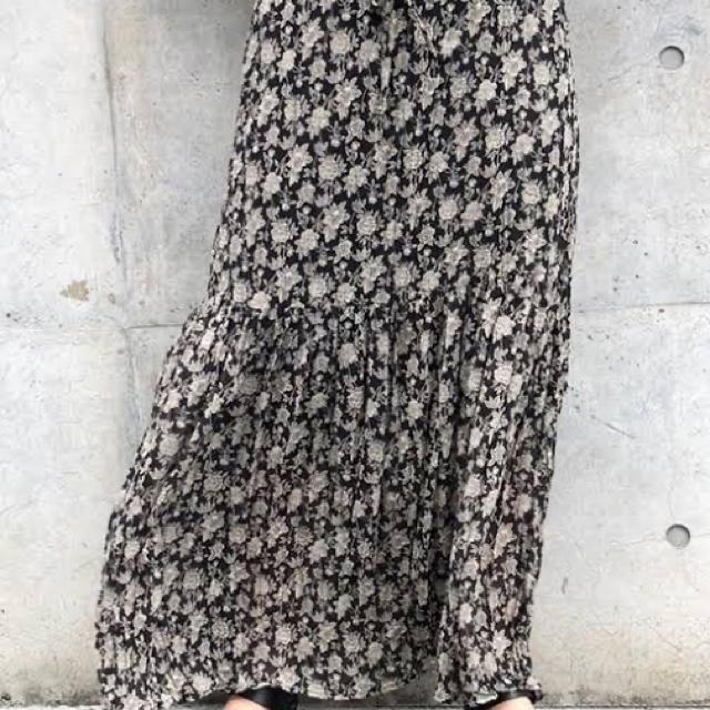 Kastane(カスタネ)の【yoshiko様専用】kastane 花柄プリーツスカート レディースのスカート(ロングスカート)の商品写真