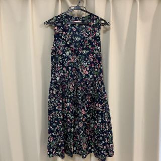 ギャップ(GAP)のgap 花柄ワンピース xxs(ひざ丈ワンピース)