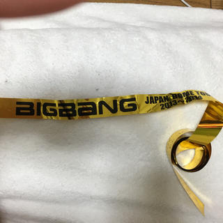 Bigbang 銀テープ(アイドルグッズ)