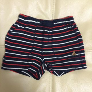 ベビーギャップ(babyGAP)のbaby gap ボーダー半ズボン(パンツ)