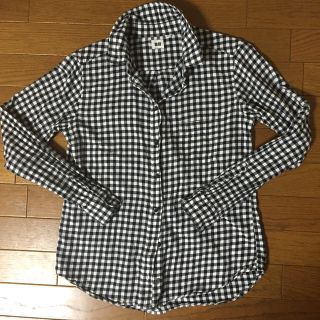 ユニクロ(UNIQLO)のUNIQLO☆ギンガムチェック値下げ(シャツ/ブラウス(長袖/七分))