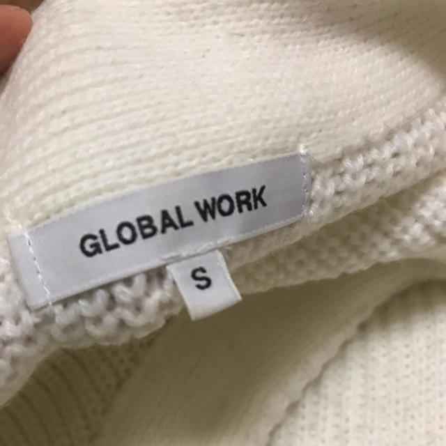 GLOBAL WORK(グローバルワーク)のグローバルワーク　袖切替ファーニット レディースのトップス(ニット/セーター)の商品写真