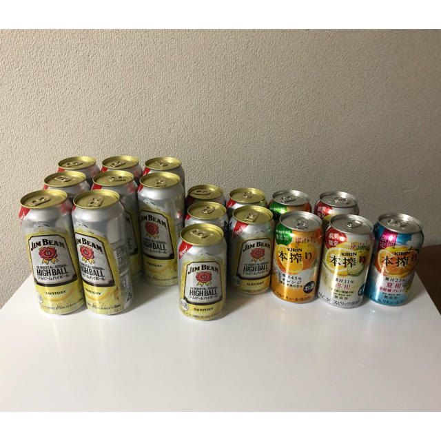 ハイボール　チューハイ　18本セット 食品/飲料/酒の酒(リキュール/果実酒)の商品写真