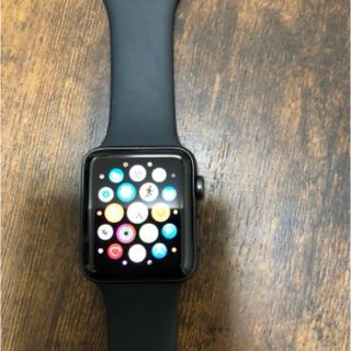 アップルウォッチ(Apple Watch)のApple Watch Series 3(GPSモデル)- 42mm(腕時計(デジタル))